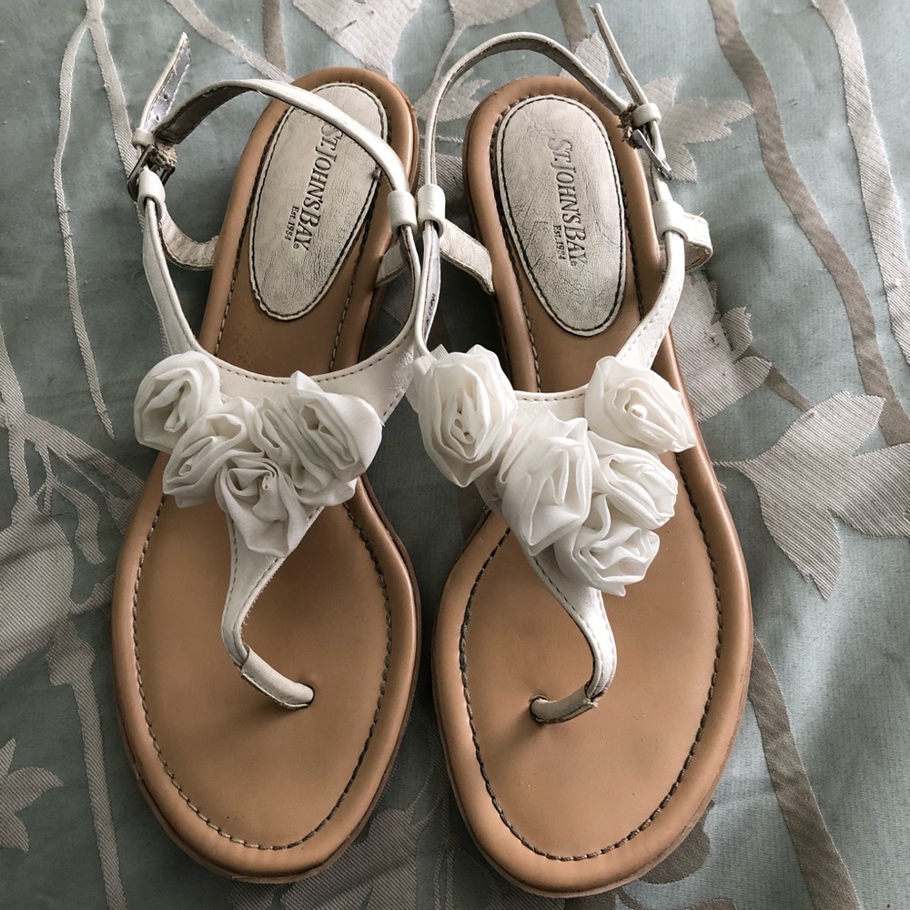 White Sandals